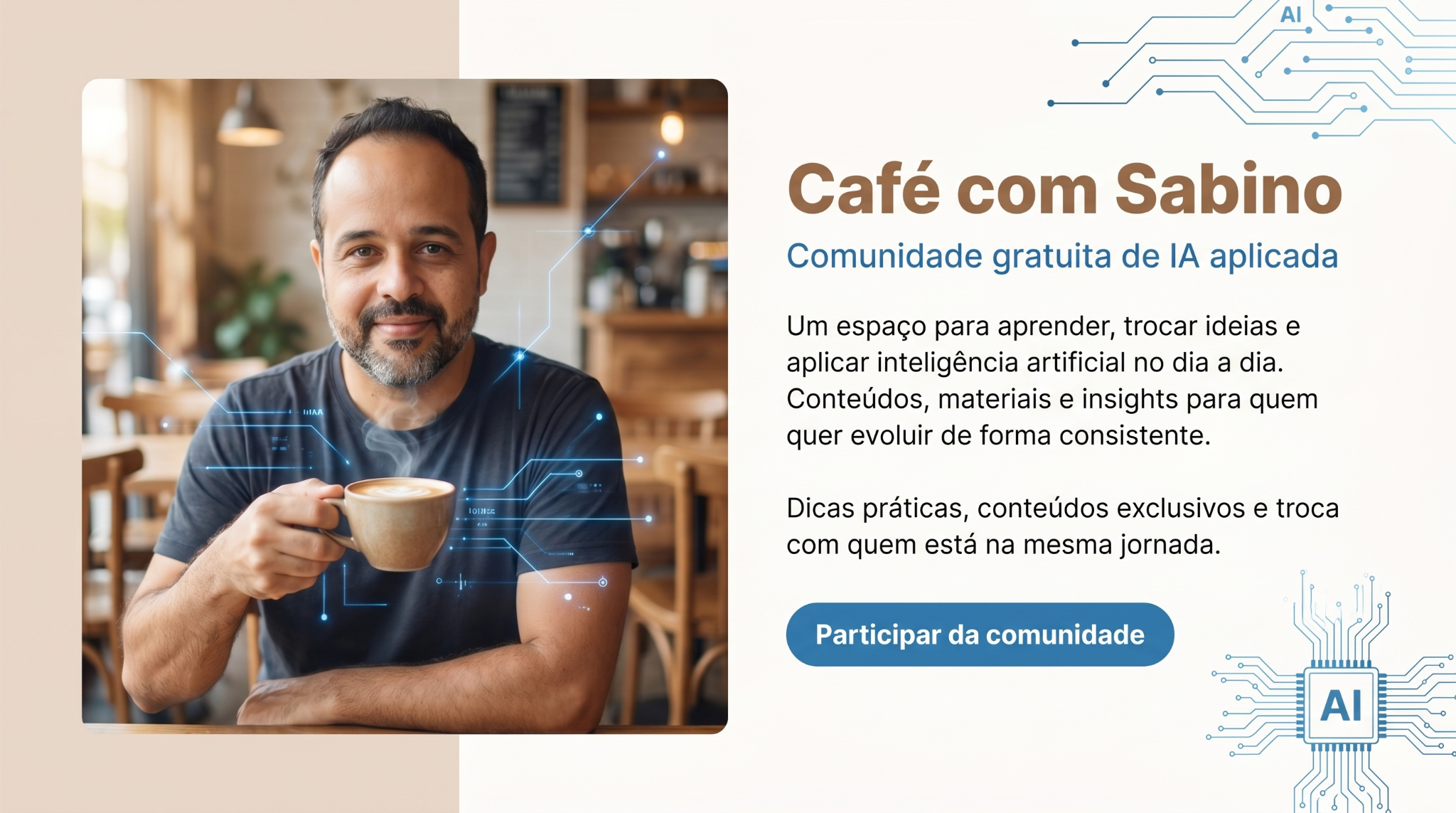 Café com Sabino